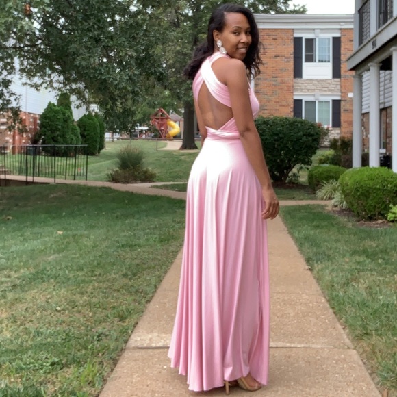 Pink Infinity Maxi Dress - Picture 7 of 8